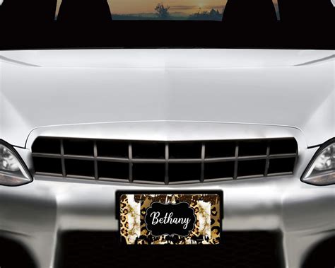 car plate decoration|decorative front plates for cars.